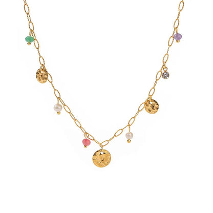 Sweetness Overload Charm Necklace (Stainless Steel)