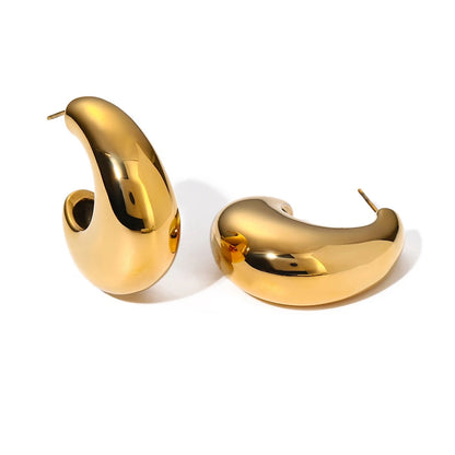 Gold Summer Holiday Earrings