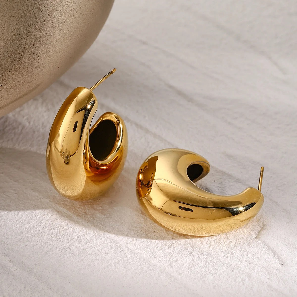 Gold Summer Holiday Earrings