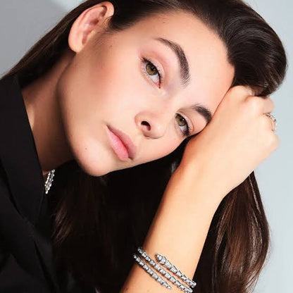 Silver Double Serpenti Cuff (925)