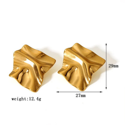 Geometric Fold Earring (Gold, Silver)