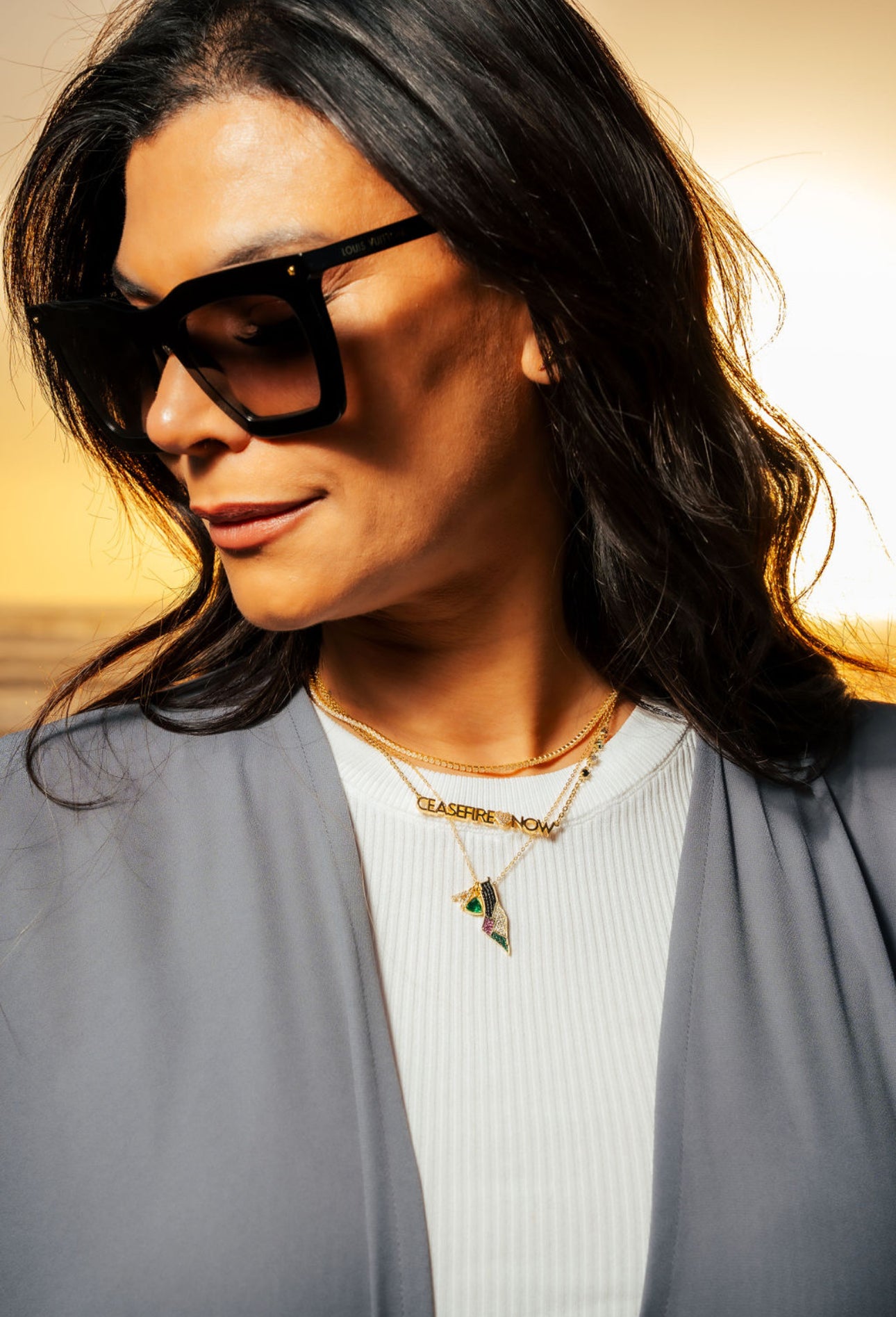 Ceasefire Now Necklace