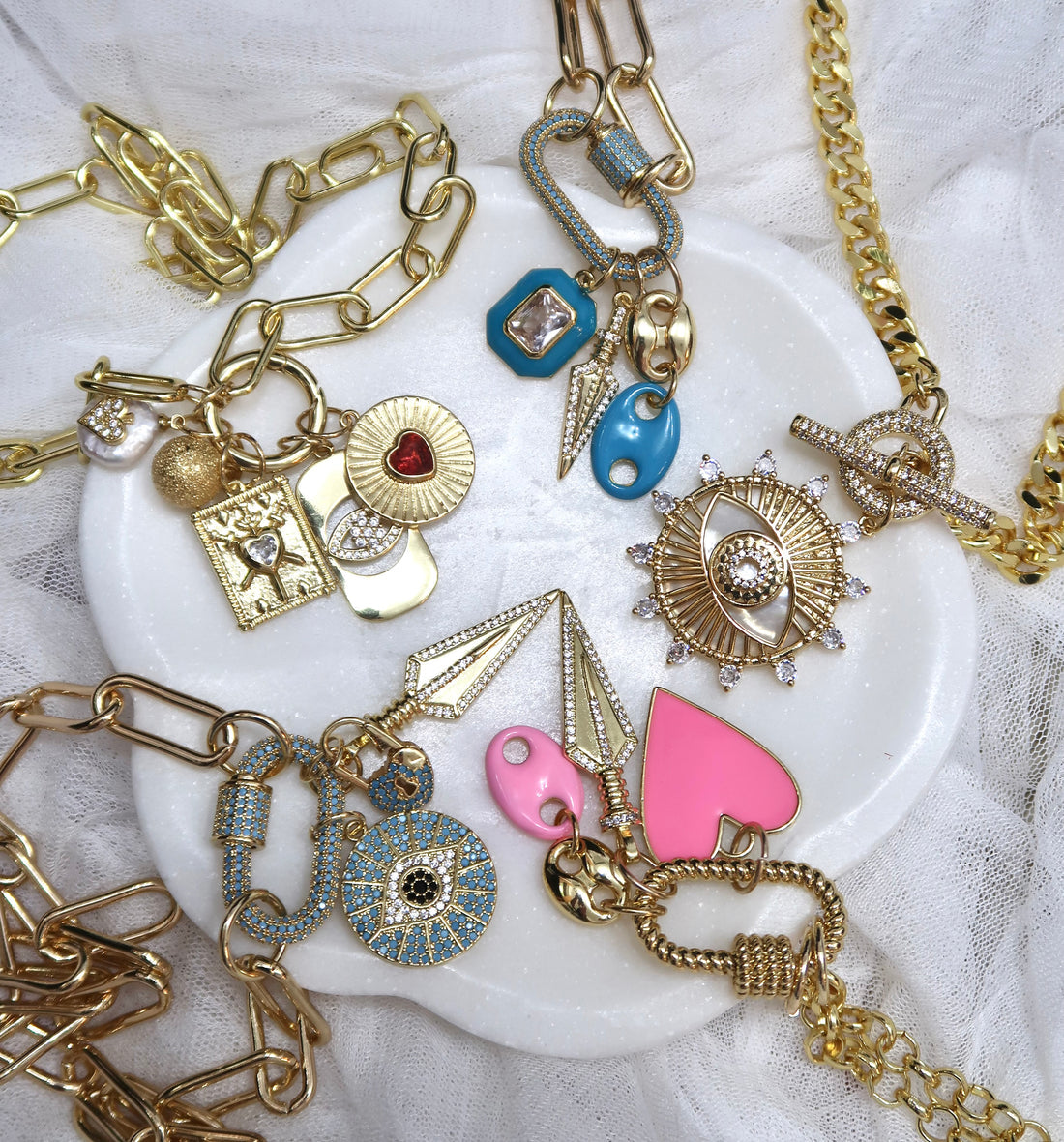 Love Me Pink Candy Necklace