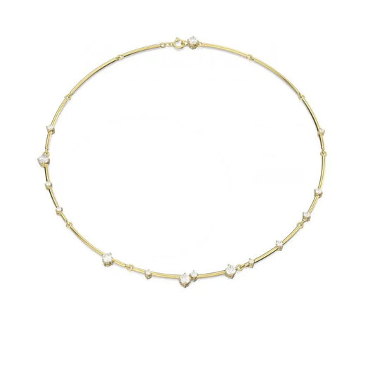 Gold Tennis Bar Necklace