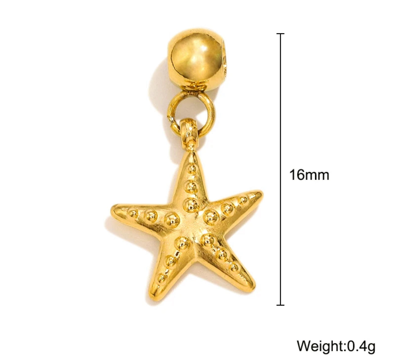 Simplicity Series Gold Charm Mix (Stainless Steel)