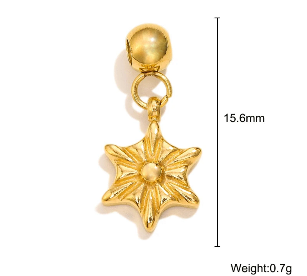 Simplicity Series Gold Charm Mix (Stainless Steel)
