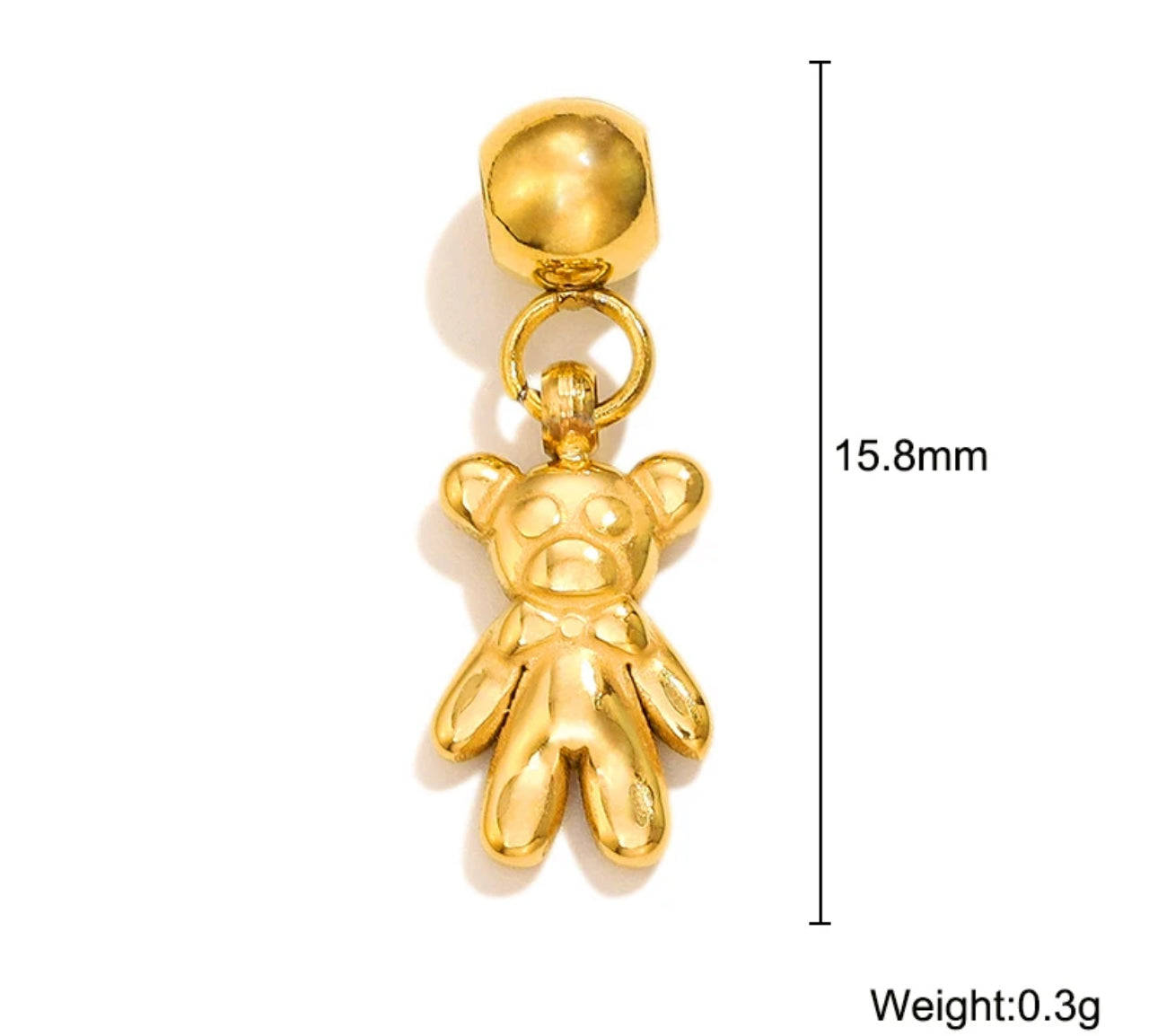 Simplicity Series Gold Charm Mix (Stainless Steel)