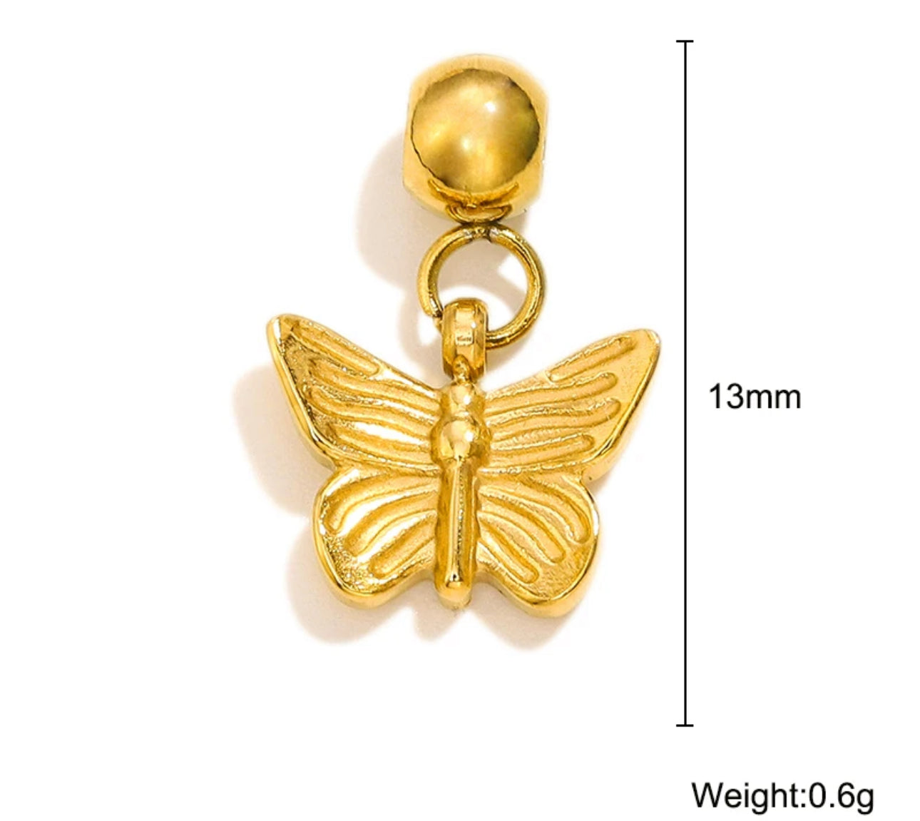 Simplicity Series Gold Charm Mix (Stainless Steel)