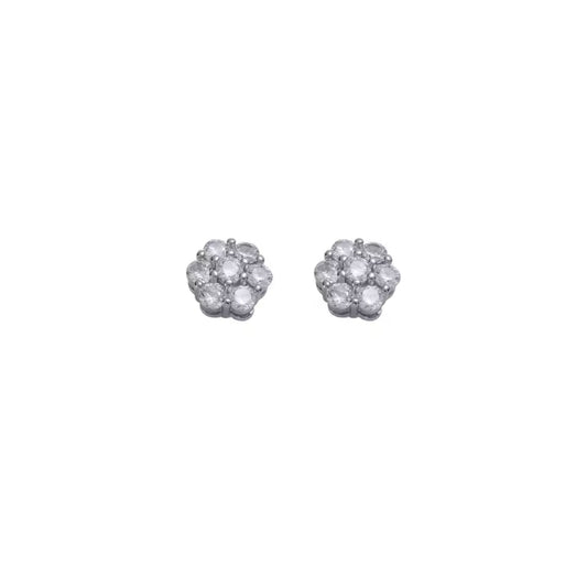 Silver Get It Girl Heart & Arrow Cut Earring