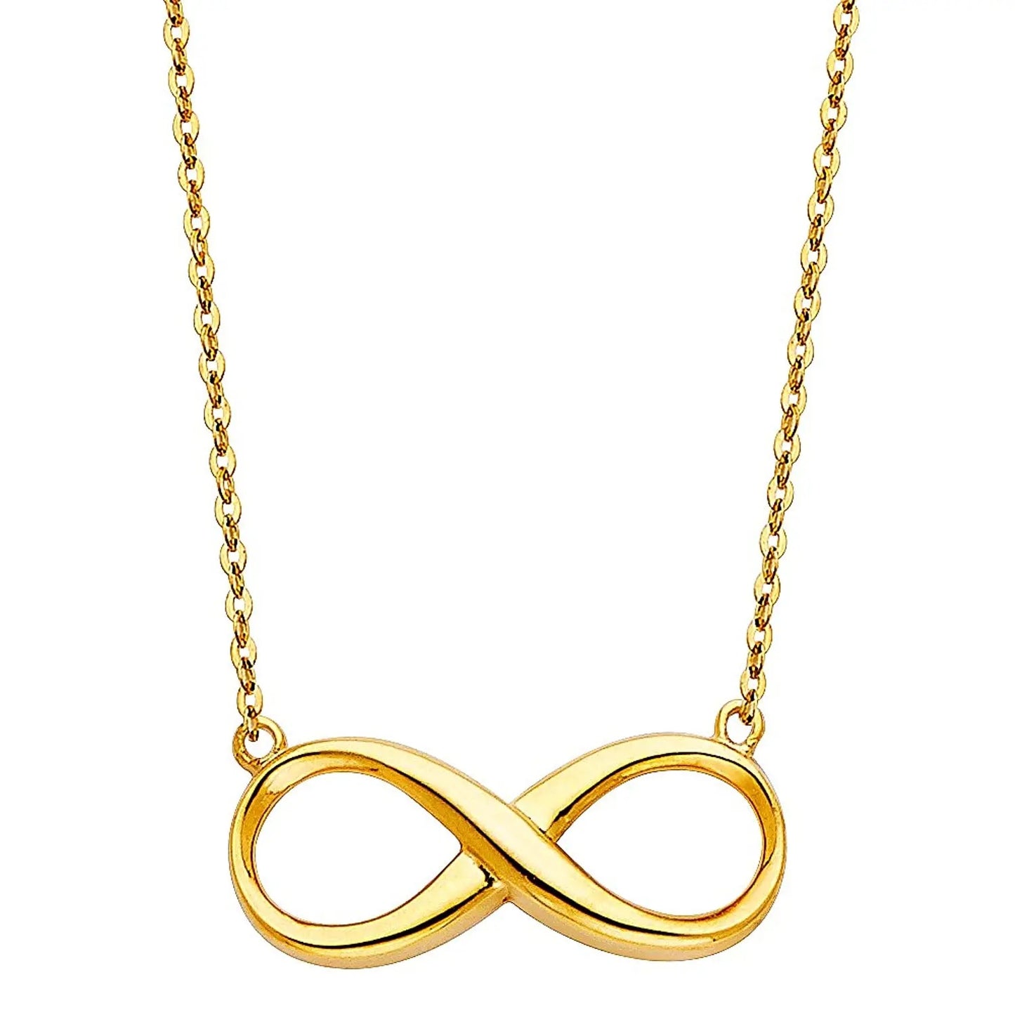 Gold Infinity Necklace