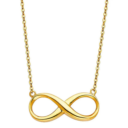 Gold Infinity Necklace