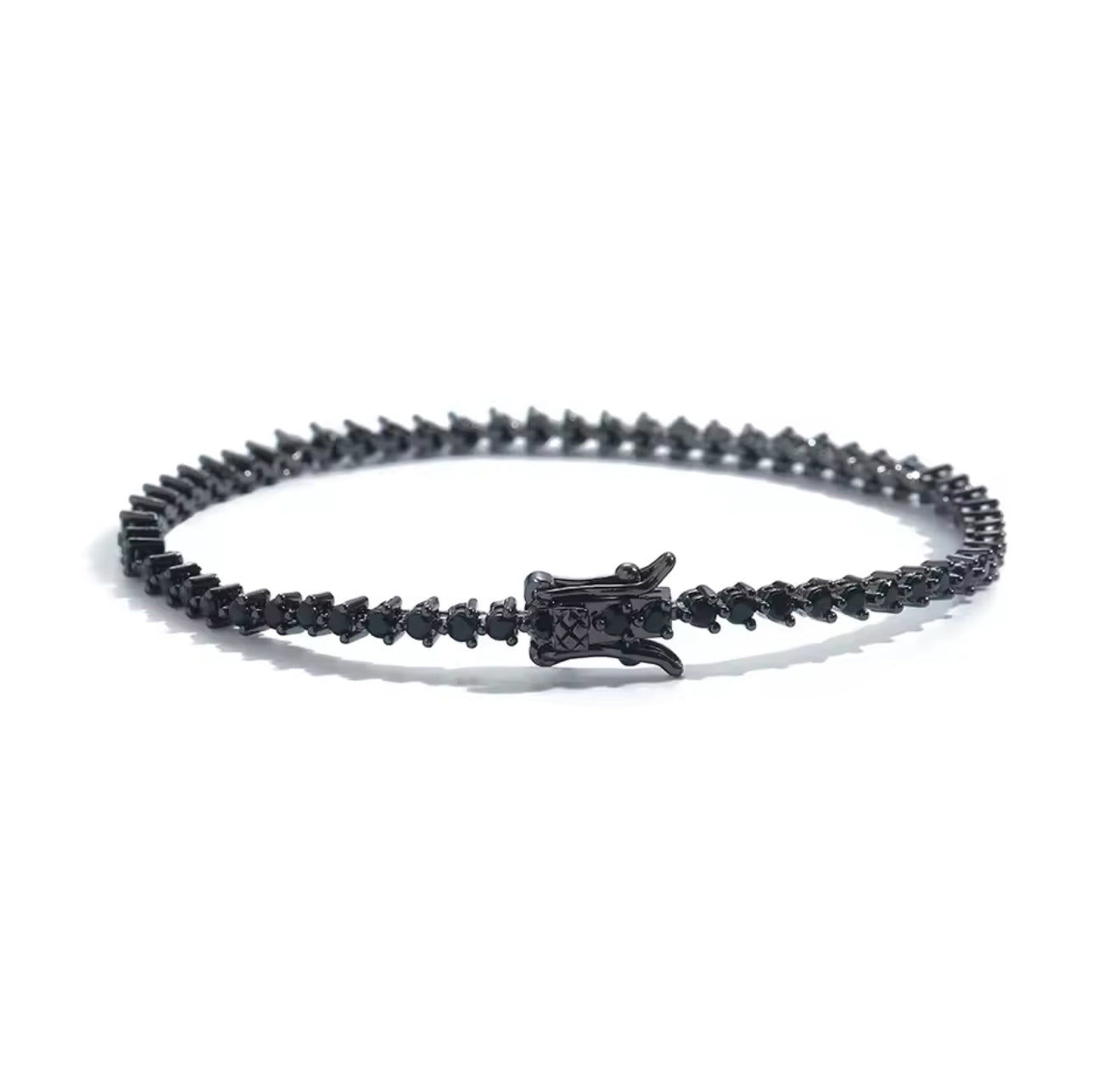 Ebony Tennis Bracelet (Mix Metal, 6 & 7 Inch)