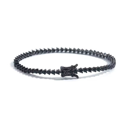 Ebony Tennis Bracelet (Mix Metal, 6 & 7 Inch)