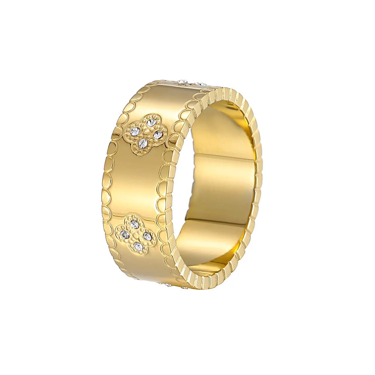 Gold Classic Ring (Stainless Steel)