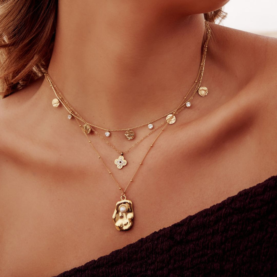 Life’s A Beach Necklace (Stainless Steel)
