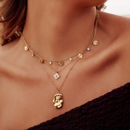 Life’s A Beach Necklace (Stainless Steel)