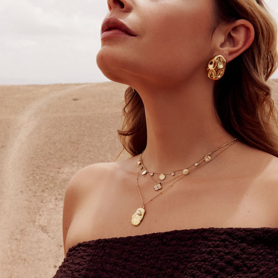 Life’s A Beach Necklace (Stainless Steel)