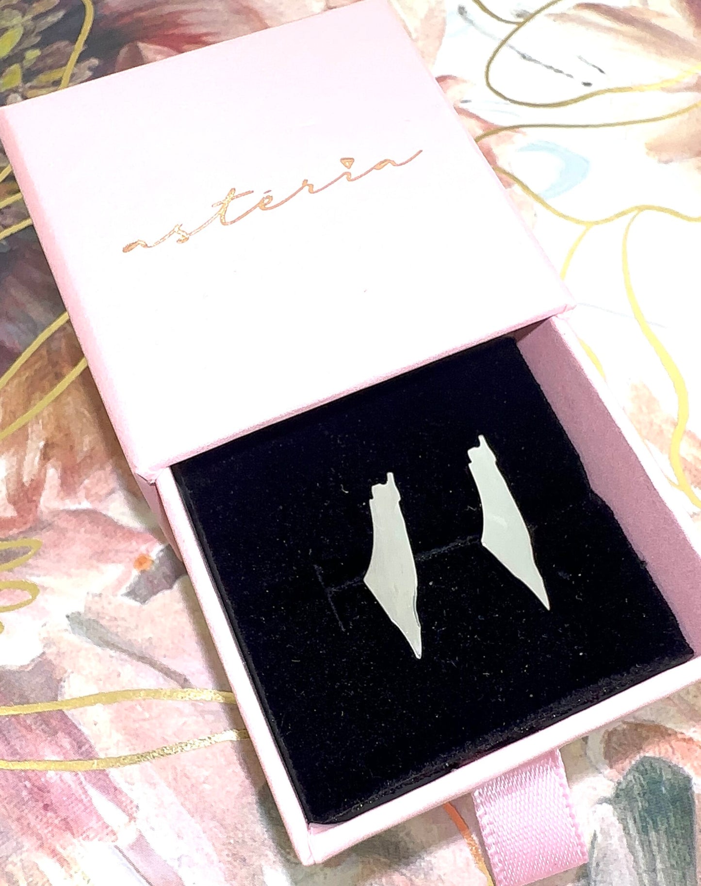 Palestine Stud Earrings (Gold, Silver, Rose)