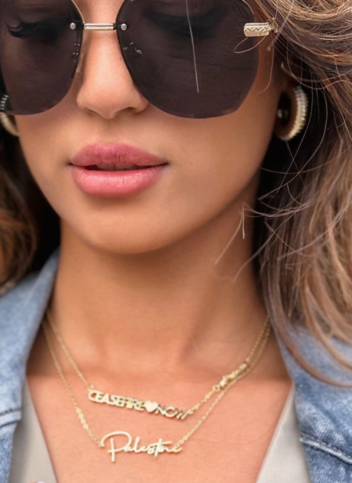 Ceasefire Now Necklace