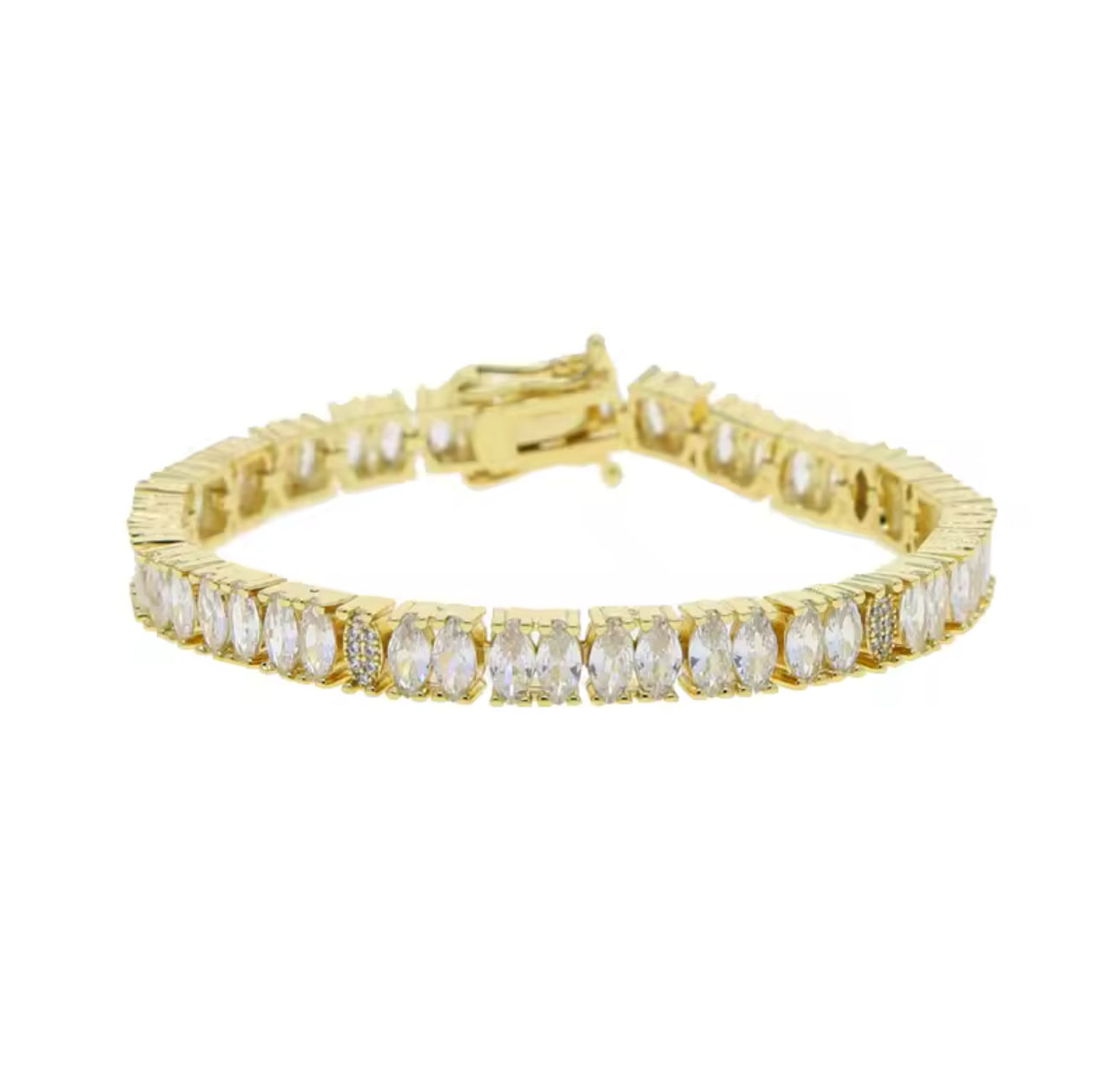Bedazzled Marquise Red Carpet Tennis Bracelet