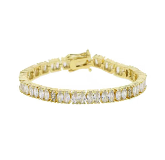 Bedazzled Marquise Red Carpet Tennis Bracelet