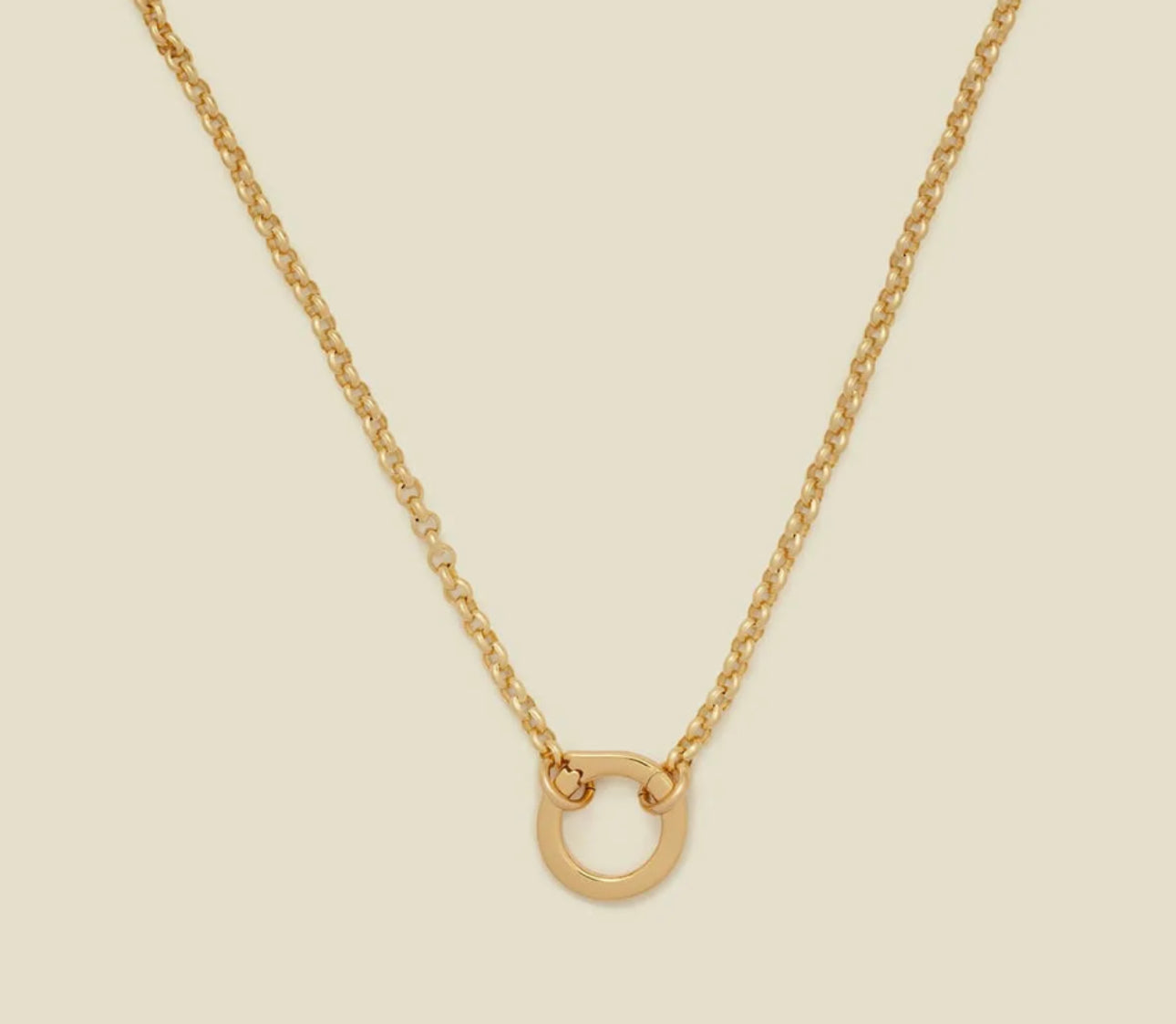 Chic Series Charmed (Stainless Steel, Paperclip & Rollolink Necklace & Bracelet)