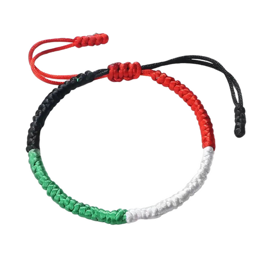 Palestine Rope Braid Bracelet