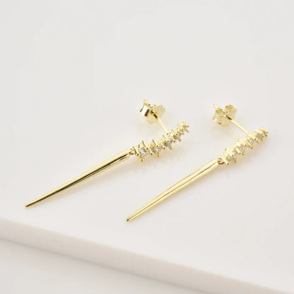 Gold Dubai Earring