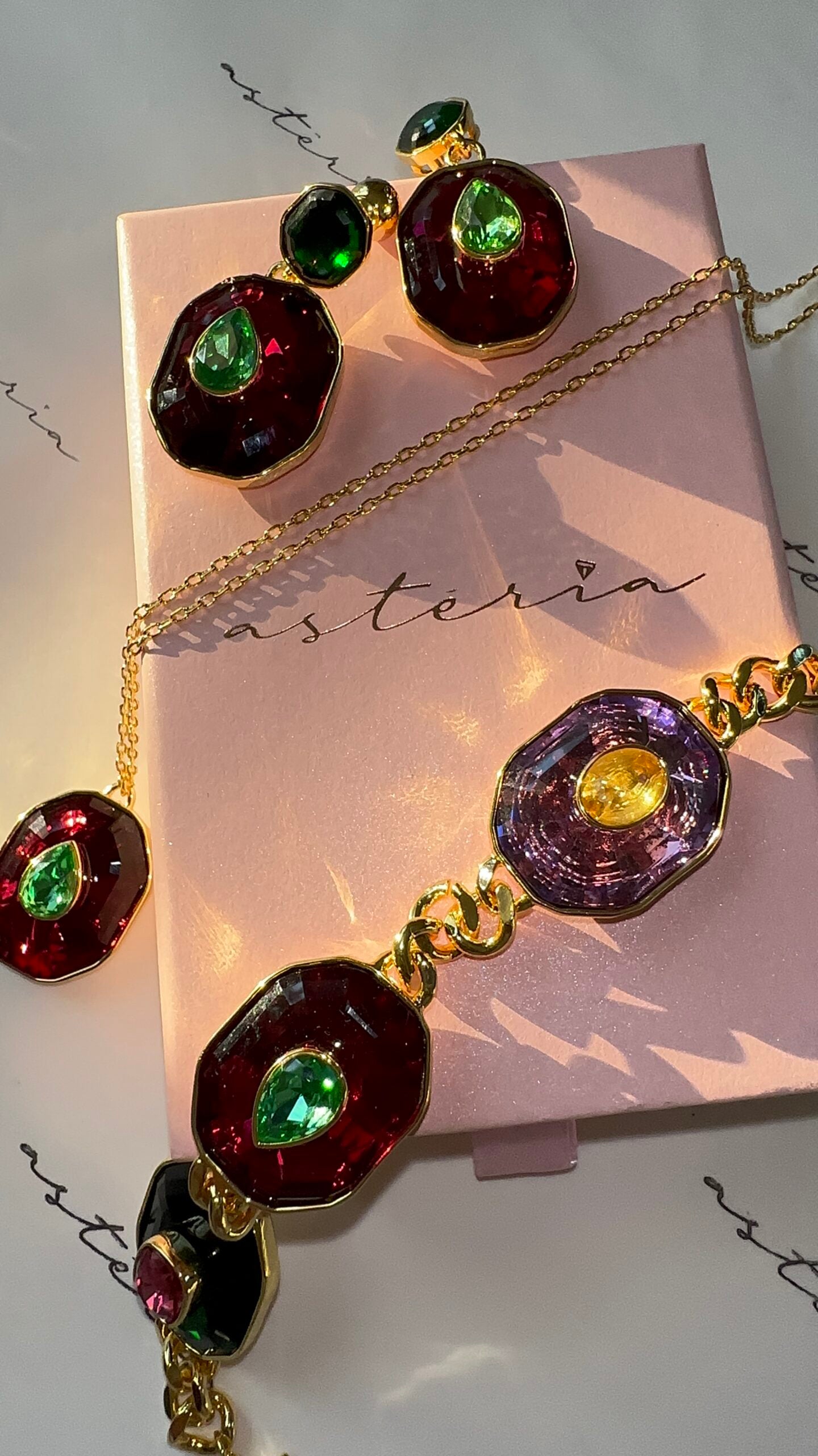 Magenta Luxa Bracelet