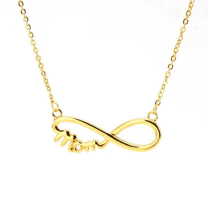 Mom Infinity Necklace (Gold, Silver, Rose)