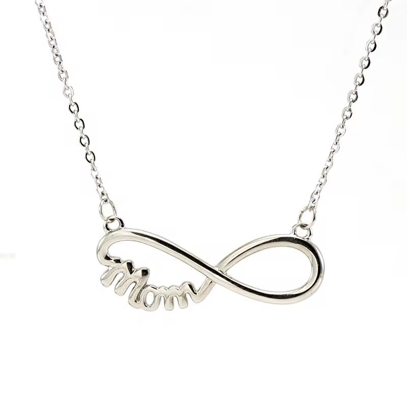 Mom Infinity Necklace (Gold, Silver, Rose)
