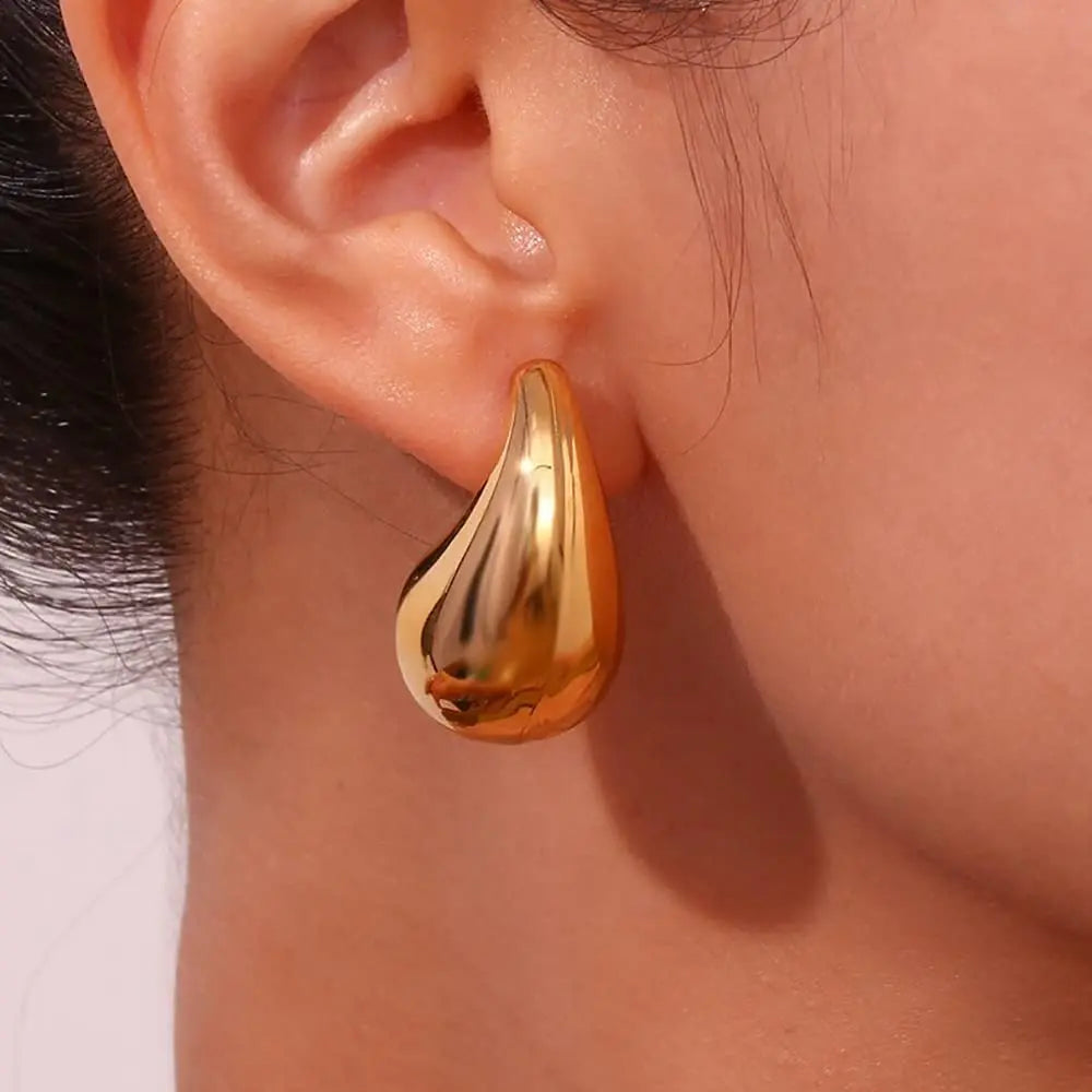Rose Gold Luxottica WaterDrop Earring