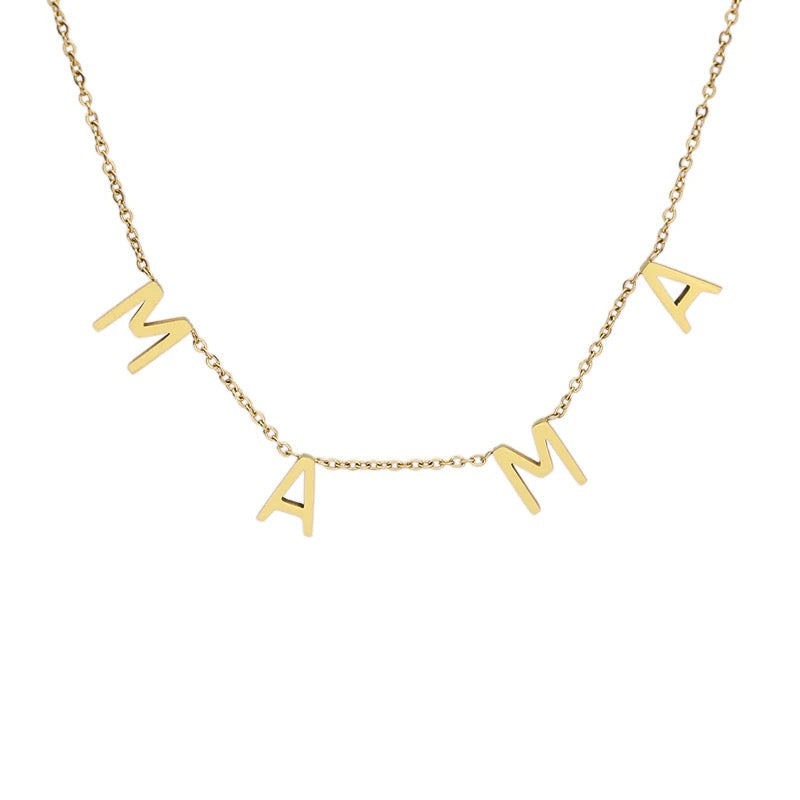 Mama Love Necklace (Gold, Silver, Rose)
