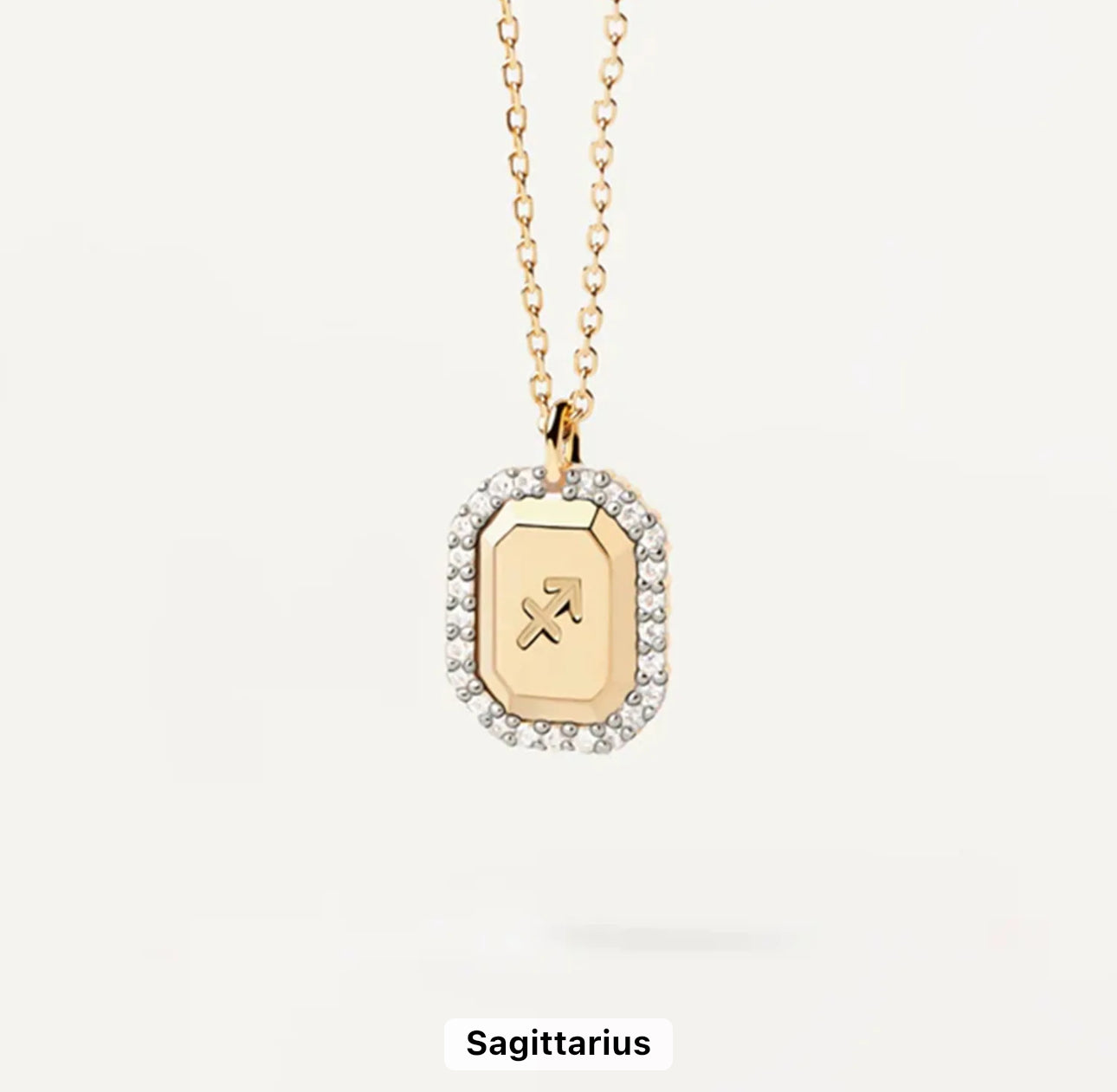 Kiss Of The Stars Constellation Necklace (925, Gold Vermeil)