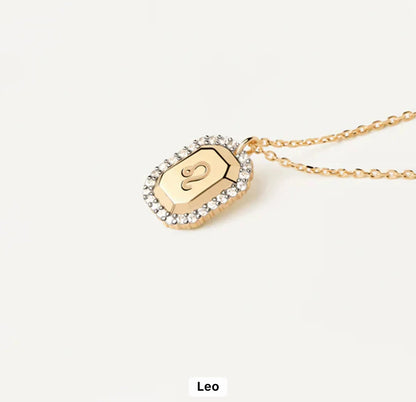 Kiss Of The Stars Constellation Necklace (925, Gold Vermeil)