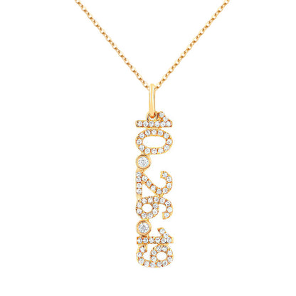 Numerology Necklace (Gold, Silver, Rose)