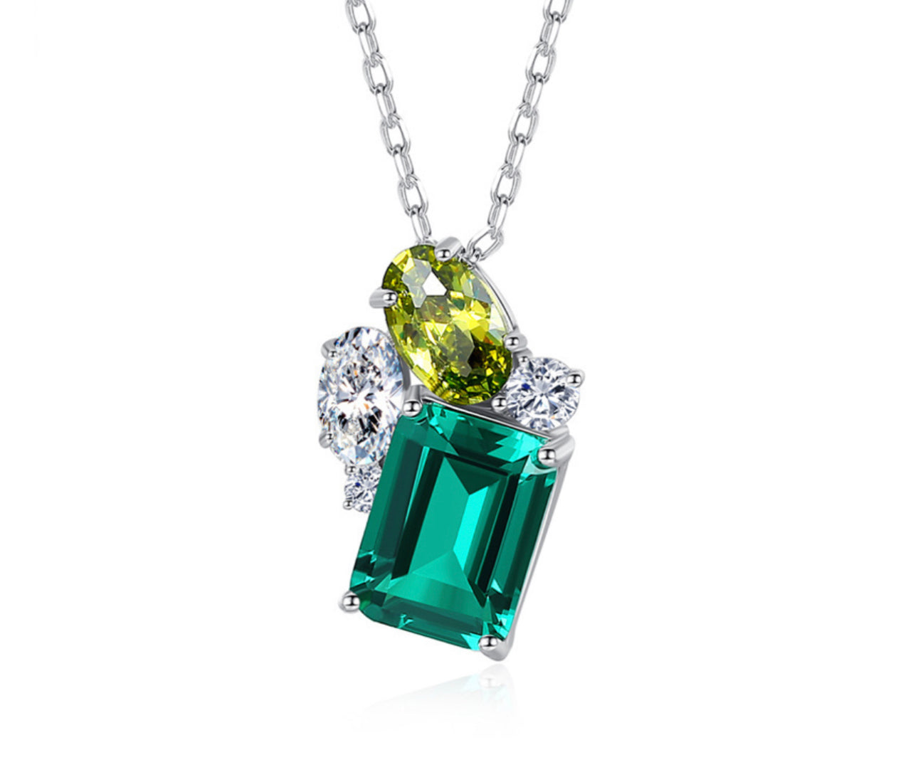 Ayesha Seedat Peridot Luxe Set (925)