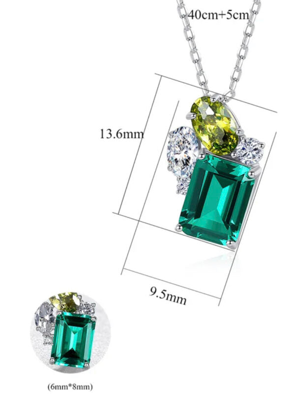 Ayesha Seedat Peridot Luxe Set (925)