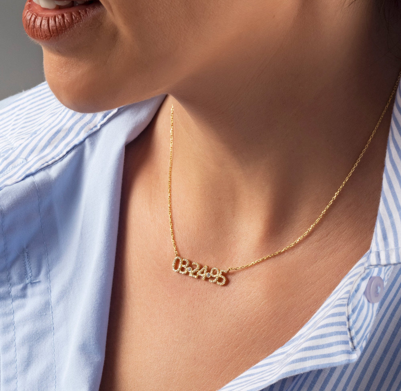 Numerology Necklace (Gold, Silver, Rose)