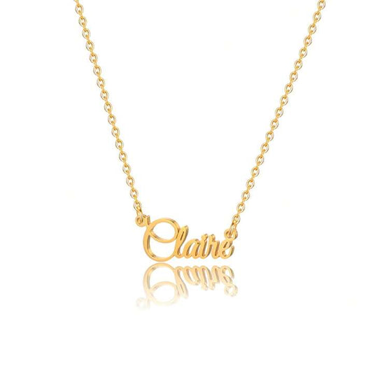 Personalised Kids Nameplate Necklace (Gold, Silver, Rosegold)