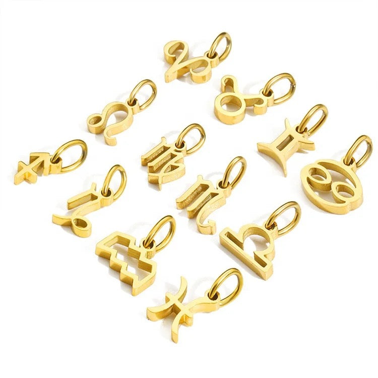 Millenial Series Satin Zodiac Charm