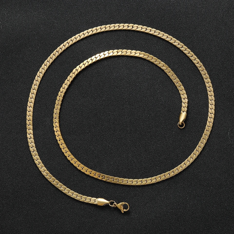 Men’s Gold Deluxe Necklace (60cm)