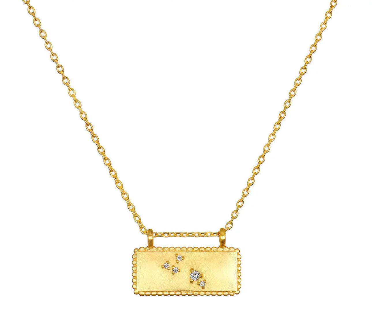 Starstruck Birthstone Bar Necklace
