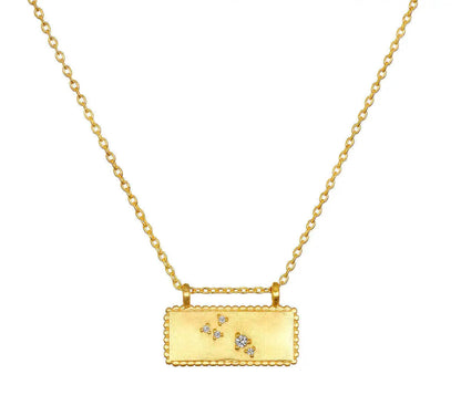 Starstruck Birthstone Bar Necklace