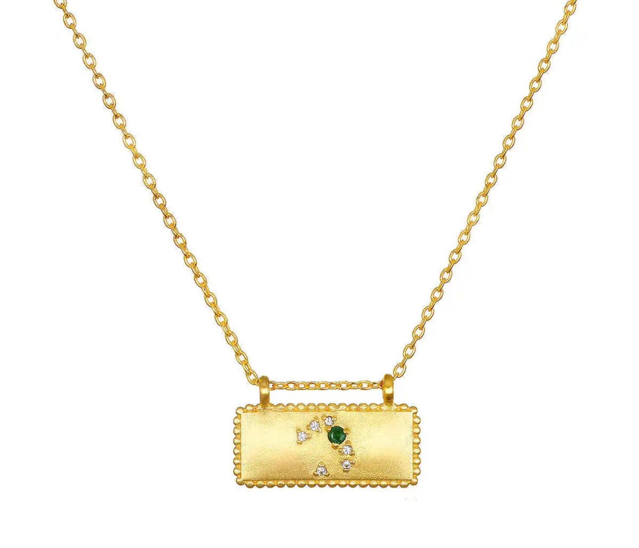 Starstruck Birthstone Bar Necklace