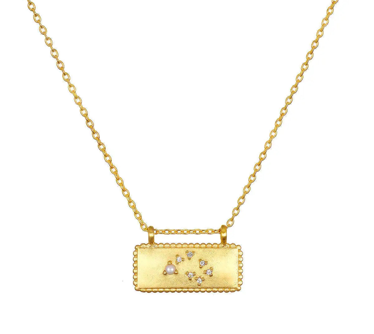Starstruck Birthstone Bar Necklace