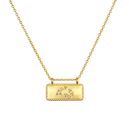 Starstruck Birthstone Bar Necklace