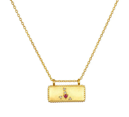 Starstruck Birthstone Bar Necklace