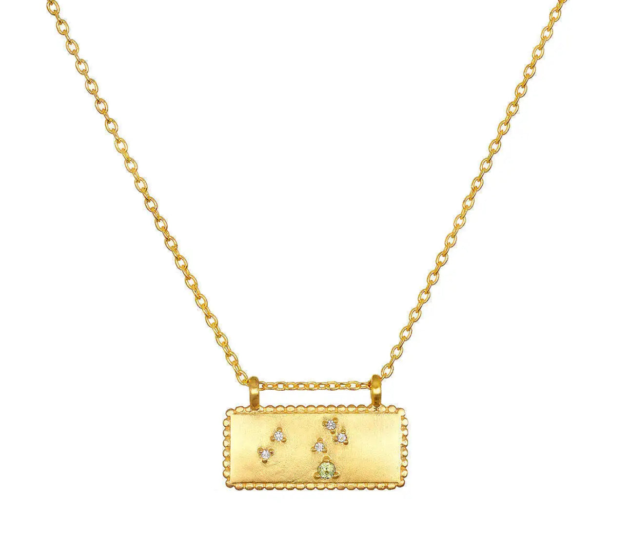 Starstruck Birthstone Bar Necklace