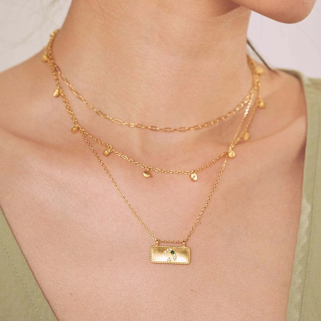 Starstruck Birthstone Bar Necklace